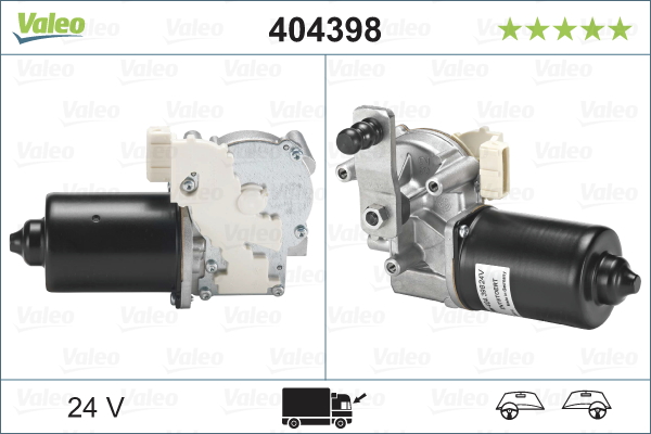 Motore tergicristallo - 404398 VALEO